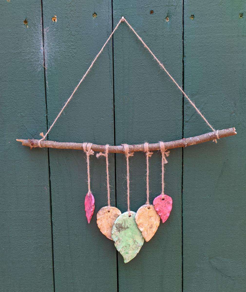 Rustic Fall Leaf Mobile picture