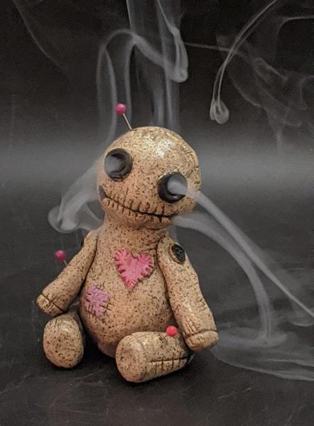 Voodoo Doll Incense Burner picture