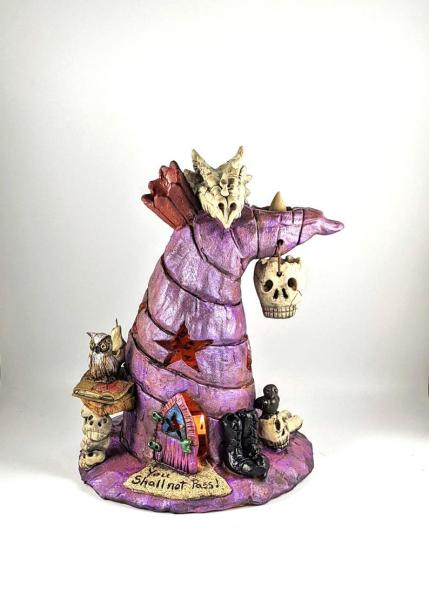 Ceramic Tealight Wizard Hat picture