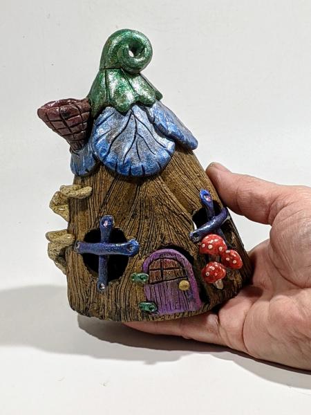 Spring Flower Fairy House picture