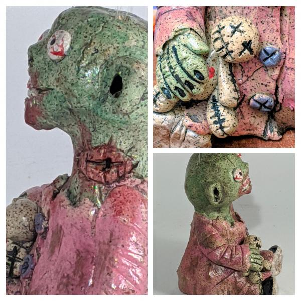 Zombie Girl Incense Burner picture