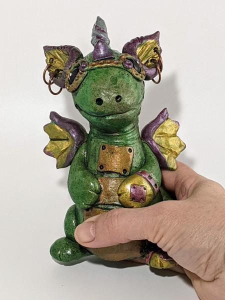 Steampunk Sallie, Dragon Incense Burner picture