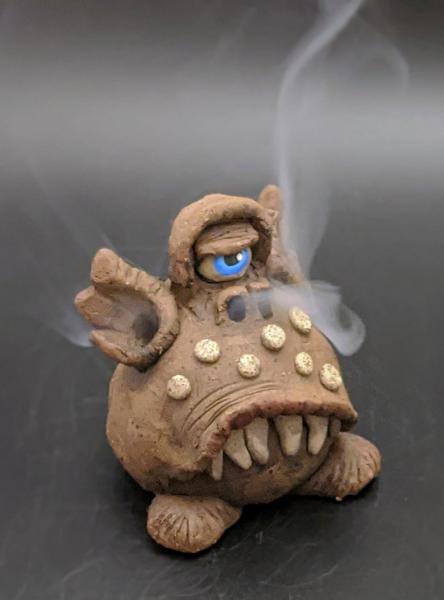 Snarling Mini Monster Incense Burner picture