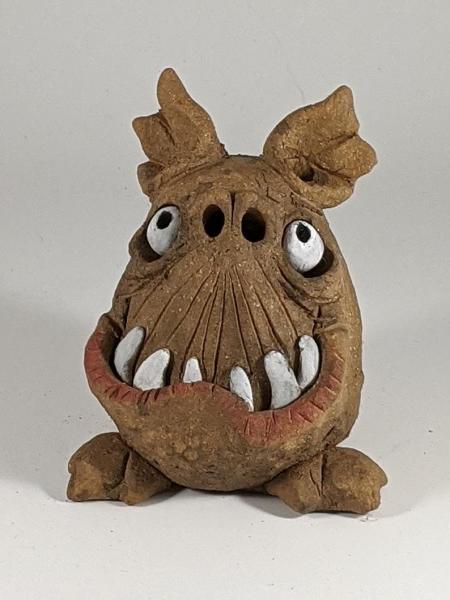 Winston the Sharp Toothed Mini Monster Incense Burner