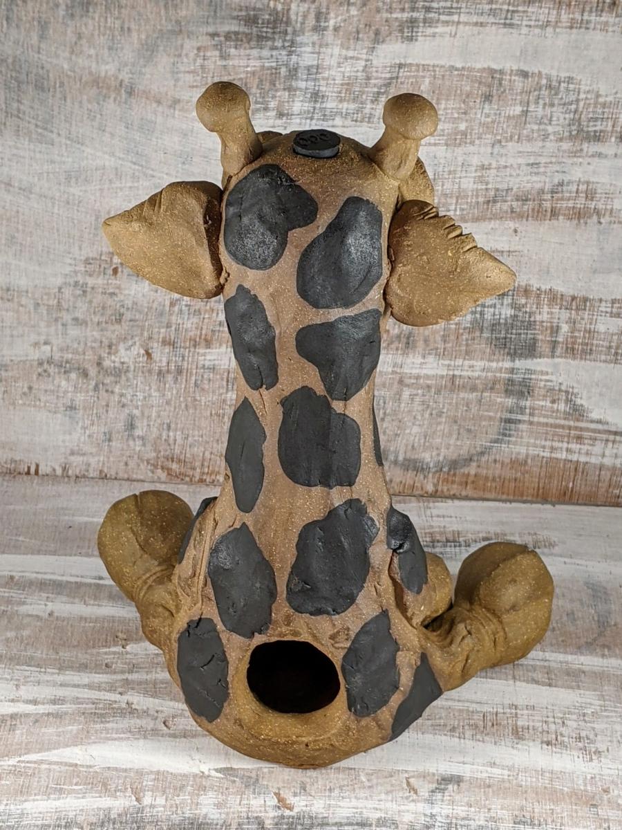 Tall Giraffe Stick Incense Burner picture