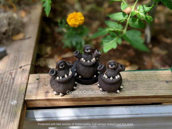 Black Cyclops Incense Burner picture