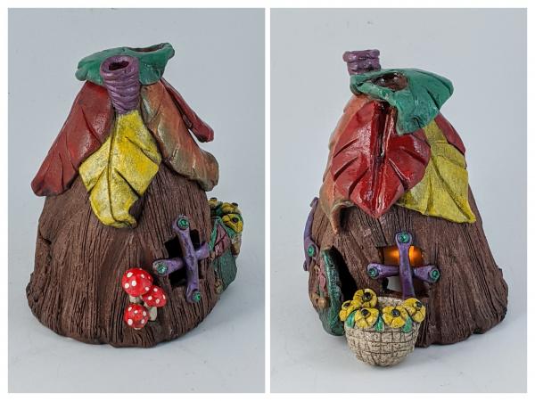 Tree Stump Fairy House picture