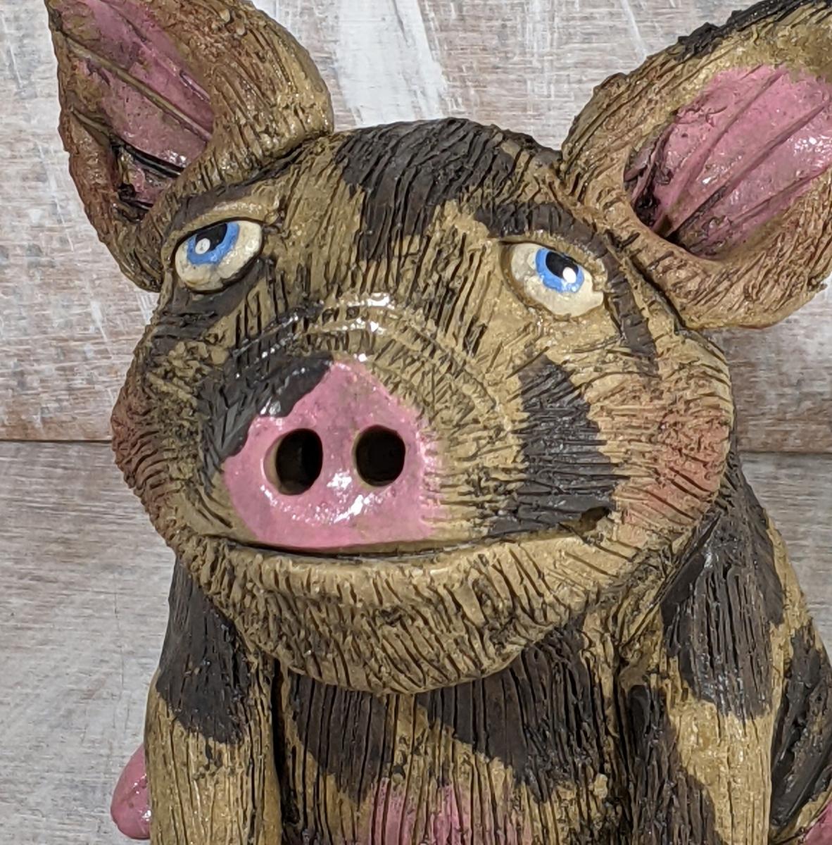 Pot Belly Pig Incense Burner picture