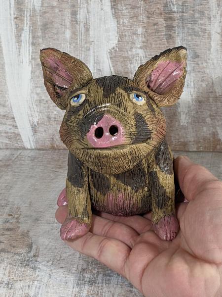 Pot Belly Pig Incense Burner picture