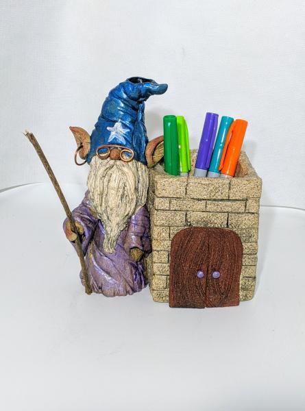 Wizard Pen Holder/Planter picture