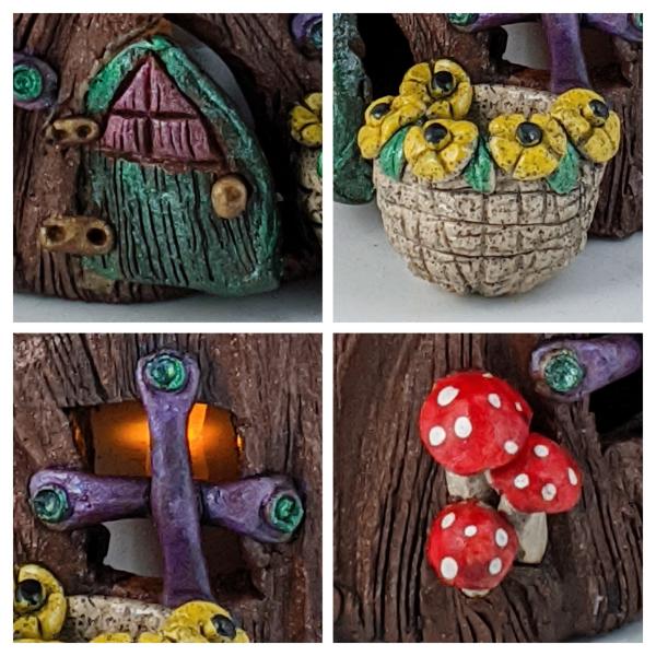 Tree Stump Fairy House picture