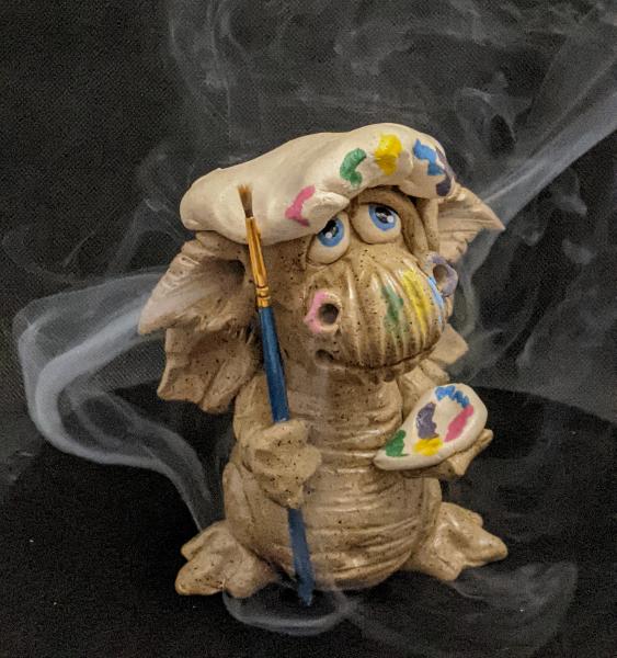 Artist Dragon Incense Burner picture