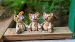 Hippie Cat Incense Burner