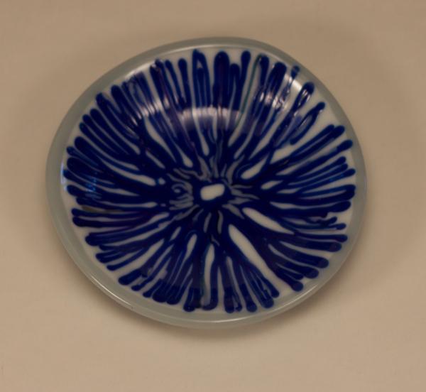 Blue Flower Ring Bowl picture