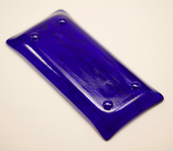 Cobalt Confetti Rectangle Tray picture