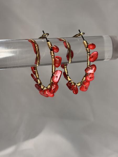 Medium Rock Hoops