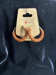 Mini Beaded Hoops