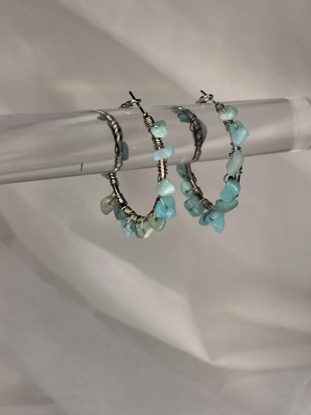 Medium Rock Hoops