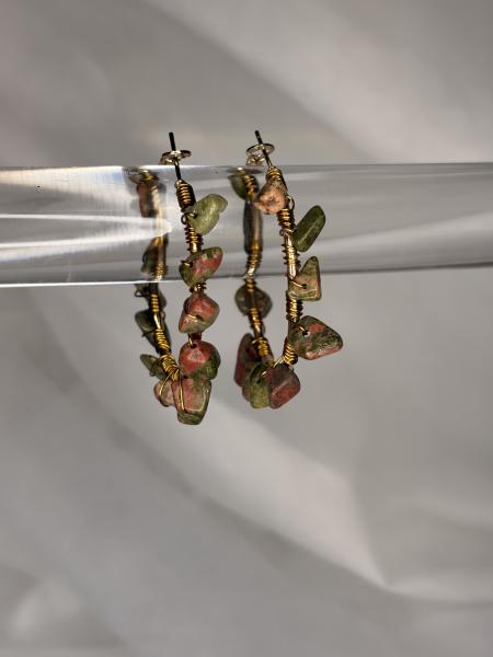 Medium Rock Hoops
