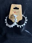 Medium Rock Hoops