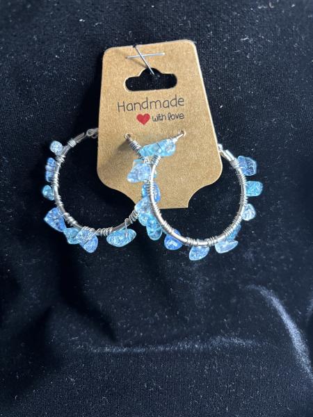 Medium Rock Hoops