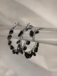Medium Rock Hoops