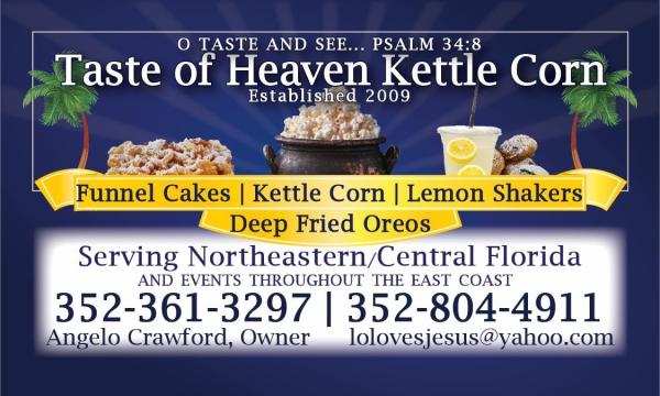 Taste Of Heaven Kettle Corn