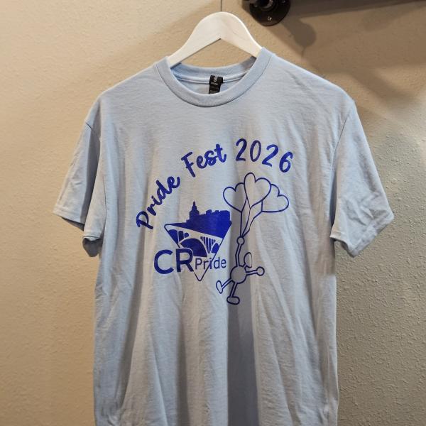 2026 CR Pride Fest Tshirt - Youth Small