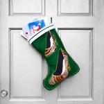 Large Christmas Stocking - Two-Step African Print Indoor/Outdoor Christmas Decoration