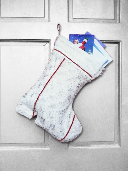 Large Christmas Stocking - Jack Frost Peppermint Indoor/Outdoor Christmas Decoration picture