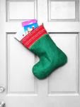 Large Christmas Stocking - Joy to the World Indoor/Outdoor Christmas Decoration