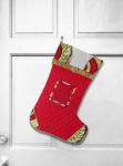 African Christmas Stocking - Quilt n' Swirl Christmas Decoration