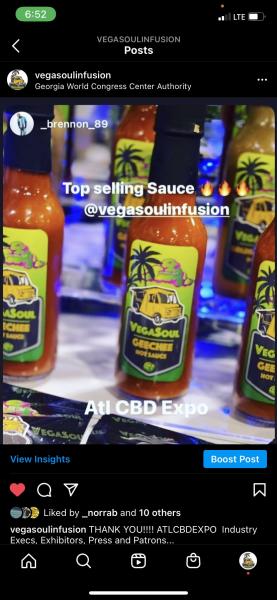 VegaSOUL Geechee Hot Sauce