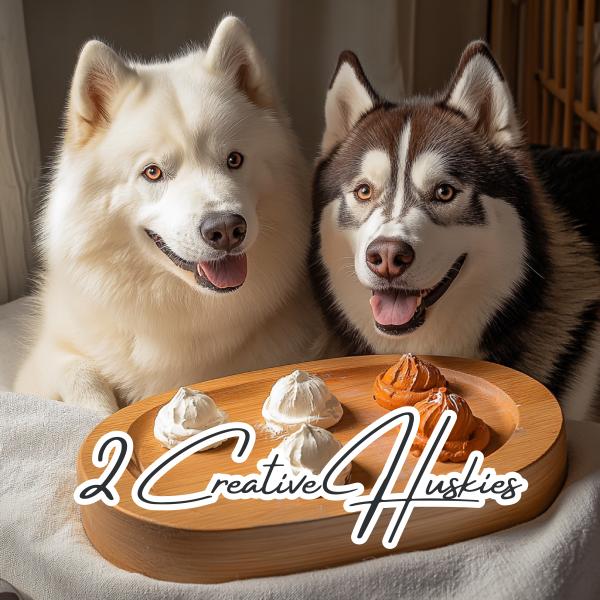 2 Creative Huskies