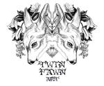 Twin Fawn Art