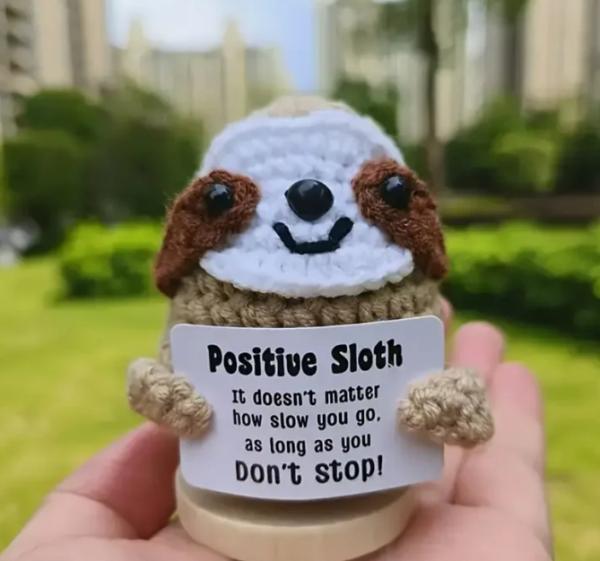Handmade Positive Sloth