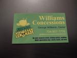 Williams concessions dba 704juiceboyz