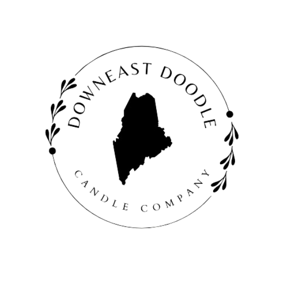 Downeast Doodle Candle