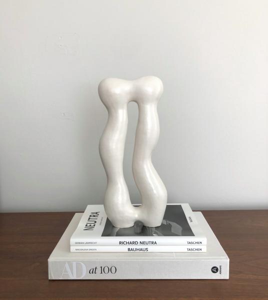 Tall Curvy Ceramic Sculpture picture