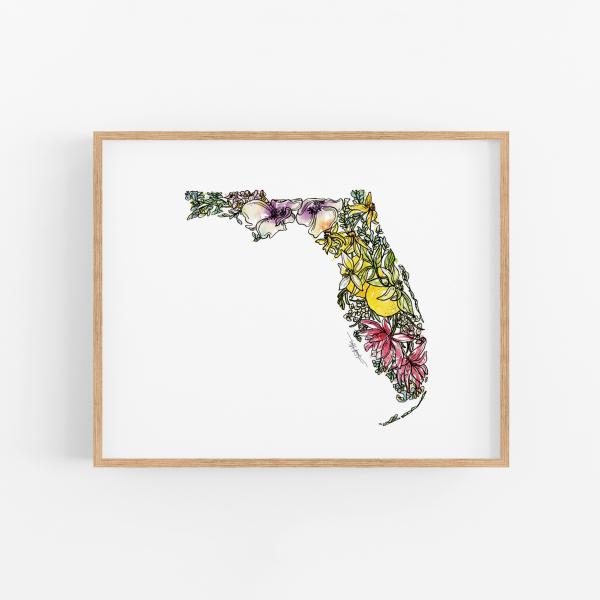 Florida Wild // 8” x 10” Print picture