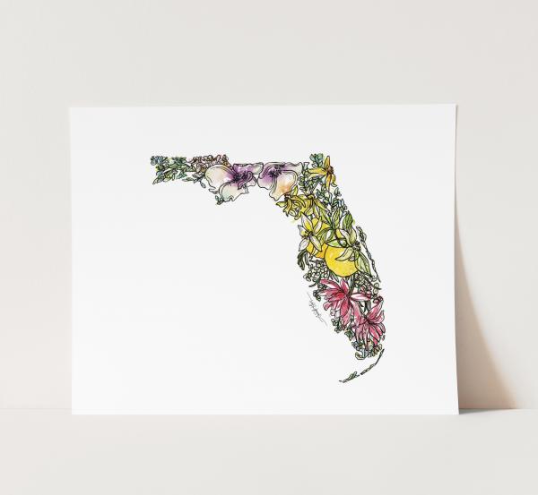 Florida Wild // 11" x 14" Print picture