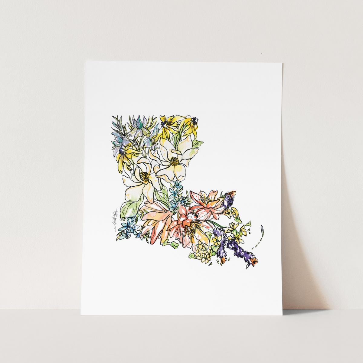 Louisiana Wild // 8” x 10” Print picture