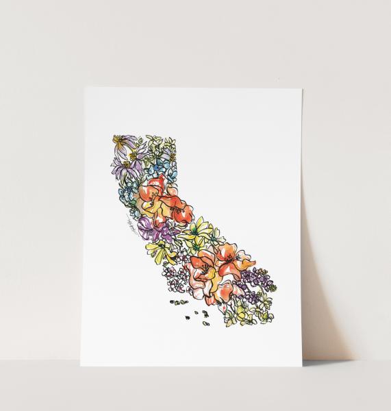 California Wild // 11" x 14" Print picture