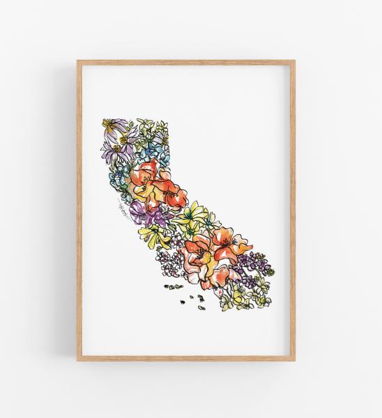 California Wild // 8" x 10" Print picture