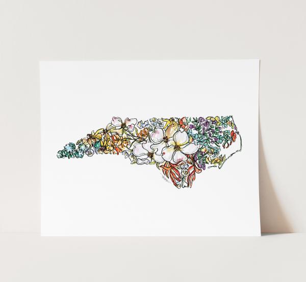 North Carolina Wild // 8” x 10” Print picture