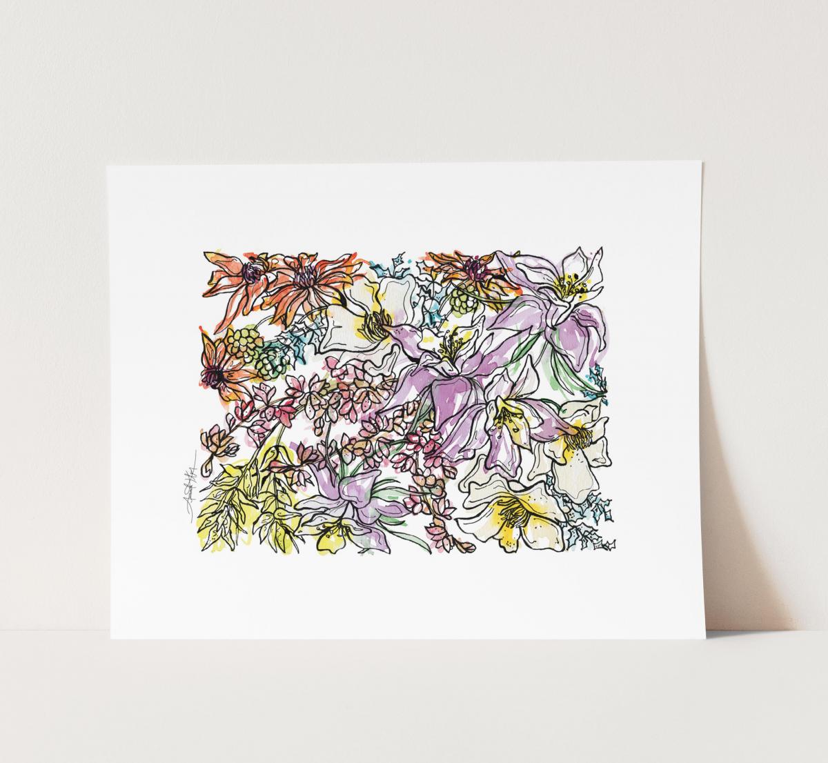 Colorado Wild // 8” x 10” Print picture