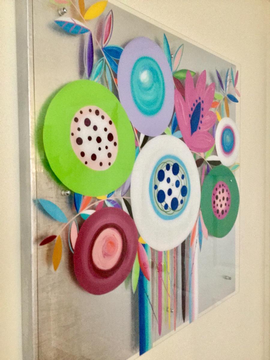 36&rdquo; x 36&rdquo; Silver Lolli picture