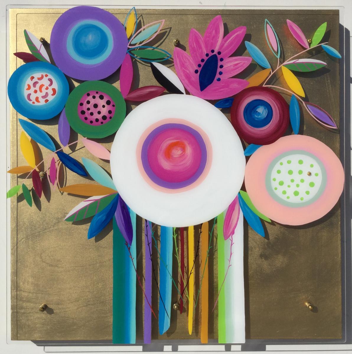 24&rdquo; x 24&rdquo; Gold Lolli picture