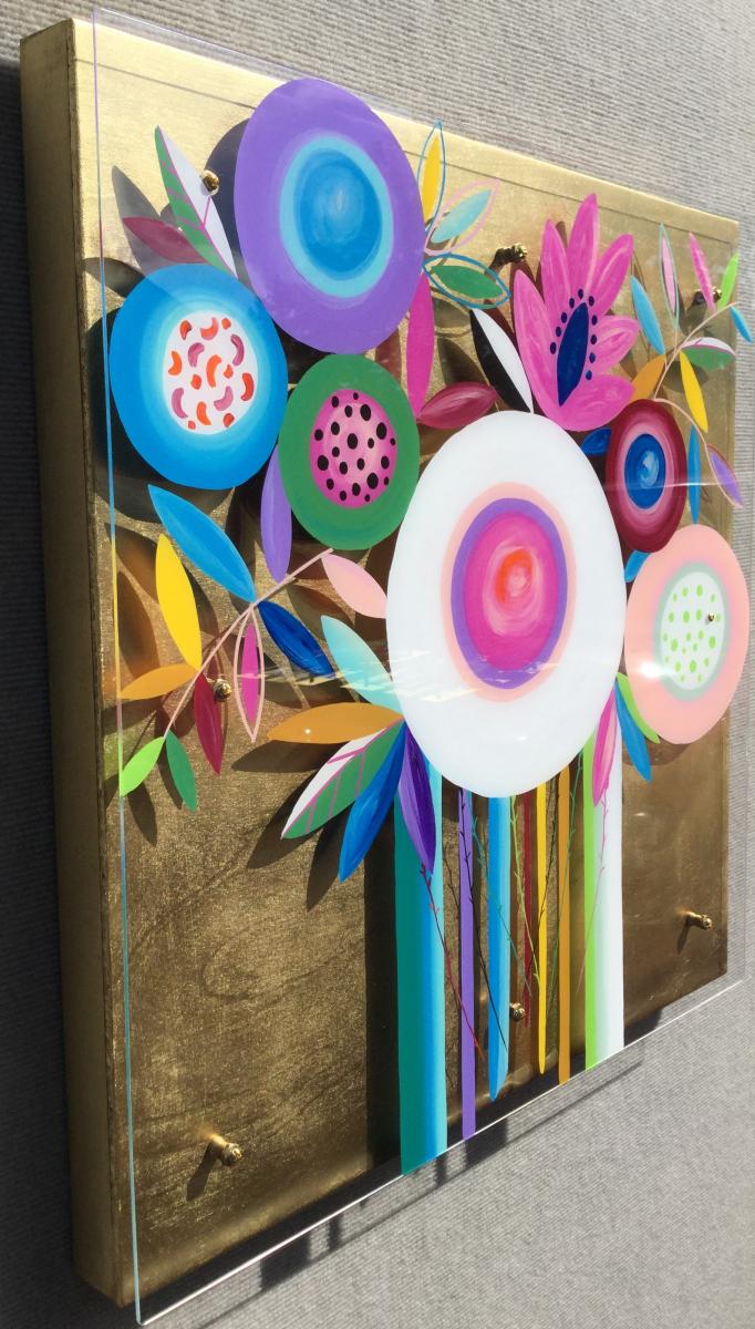 24&rdquo; x 24&rdquo; Gold Lolli picture