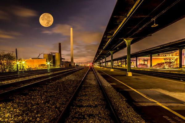 Moon, Tracks, and Stacks picture